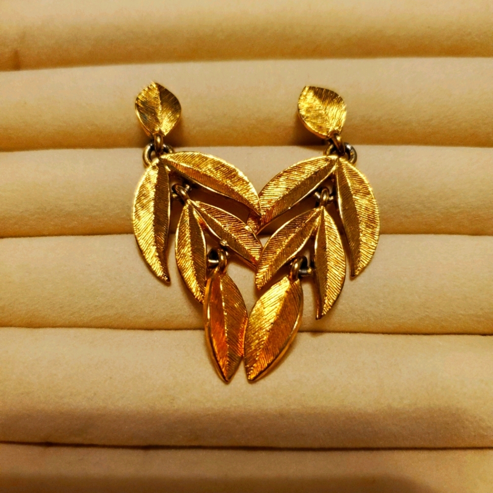 Gold Leaf Earrings